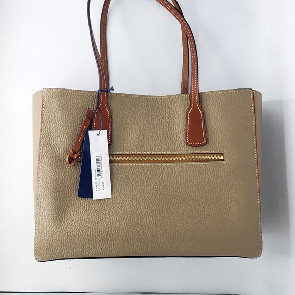 New Dooney & Bourke ASTON TOTE Light Taupe - Picture 8 of 8